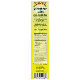 Cento Cento Vegetable Paste in Tube, 4.56 Ounce (Pack of 12)