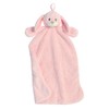 EBBA Little Pitter Pattern Bunny Napping Pal Plush Blanket 28"