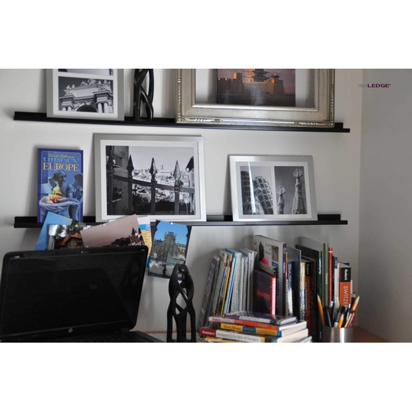 4'/48" UltraLedge Art Display / Picture Ledge / Floating Shelf,
