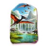 Pterodactyl Paradise Stoma Bag Pouch | Dinosaur Ostomy Cover for