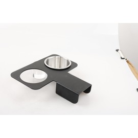 Drink Holder for Truck Compatible with 73-87/91 Chevy/GMC C/K 10/20/30, Detachable Center Console Car Cup Holder, Colder Aluminium and Stainless Steel Truck Water Cup Drink Holder (Blue)