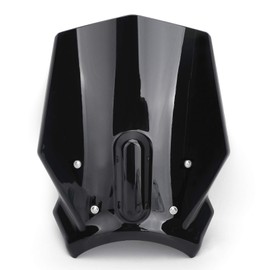 Bruce & Shark ABS Plastic Motorcycle Windshield Windscreen for Honda CB125R CB300R 2018-2019 Black Screen Motorcycle Motorcycle