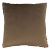 SARO LIFESTYLE Guépard Collection Cheetah Print Faux Fur Throw Pillow