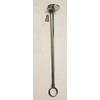 youremodel Shower Curtain Rod Ceiling Support (Polished Chrome) Choose from