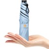 Parasol, UV Protection, 100 % Light Blocking, Folding, Rain Umbrella,