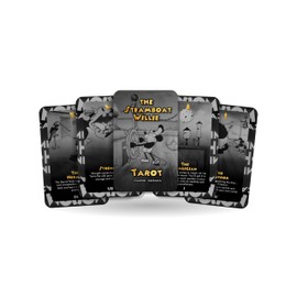 The Steamboat Willie Tarot - Major Arcana - Mickie and Minnie Tarot Deck - Fortune Telling - Divination Tools - Illustrated Cards