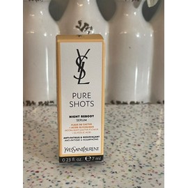 YSL PURE SHOTS NIGHT REBOOT SERUM 0.23oz/Travel Size