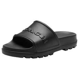 Coach Mens Jesse Rubber Slide, Size 9