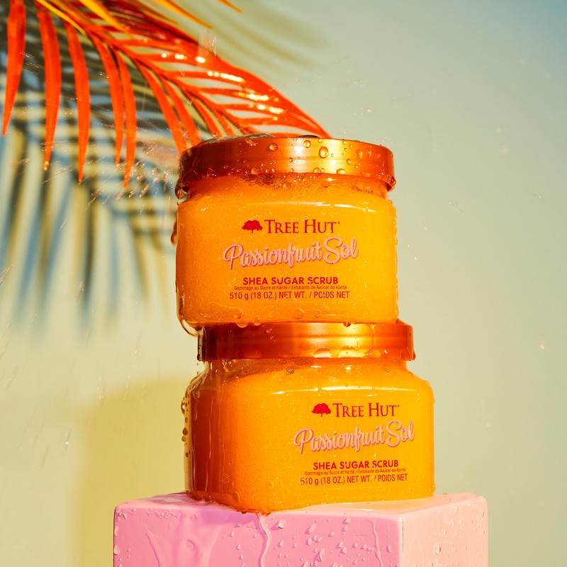 Tree Hut Shea Sugar Exfoliation Care Body Scrub Passion Fruit