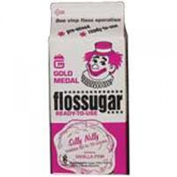 Gold Medal Flossugar Vanilla Pink Cotton Candy Sugar 3.25 lb.