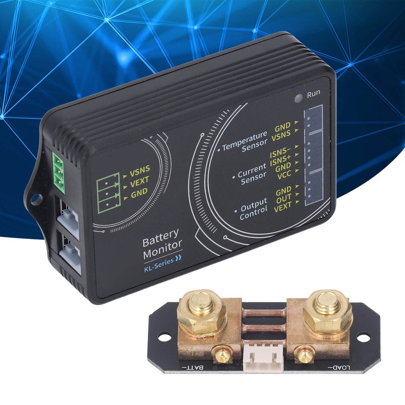 Battery Monitor Volt Ampere Capacity Power Meter Tester Voltmeter Ammeter