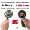 Digital Magnifier with 2.0inch Screen, Handheld Digital Magnifying Glass, 100X