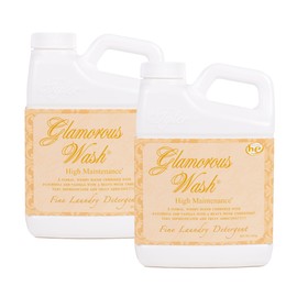 Elanze Designs Tyler Candle Company, Glam Wash, 16 Ounce, Fragrant, Scented, Luxury, Fine Laundry Detergent, Pack of 2, High Maintenance