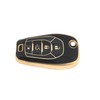HEYEZQTY Flip 4 Button TPU Key Fob Cover Shell for