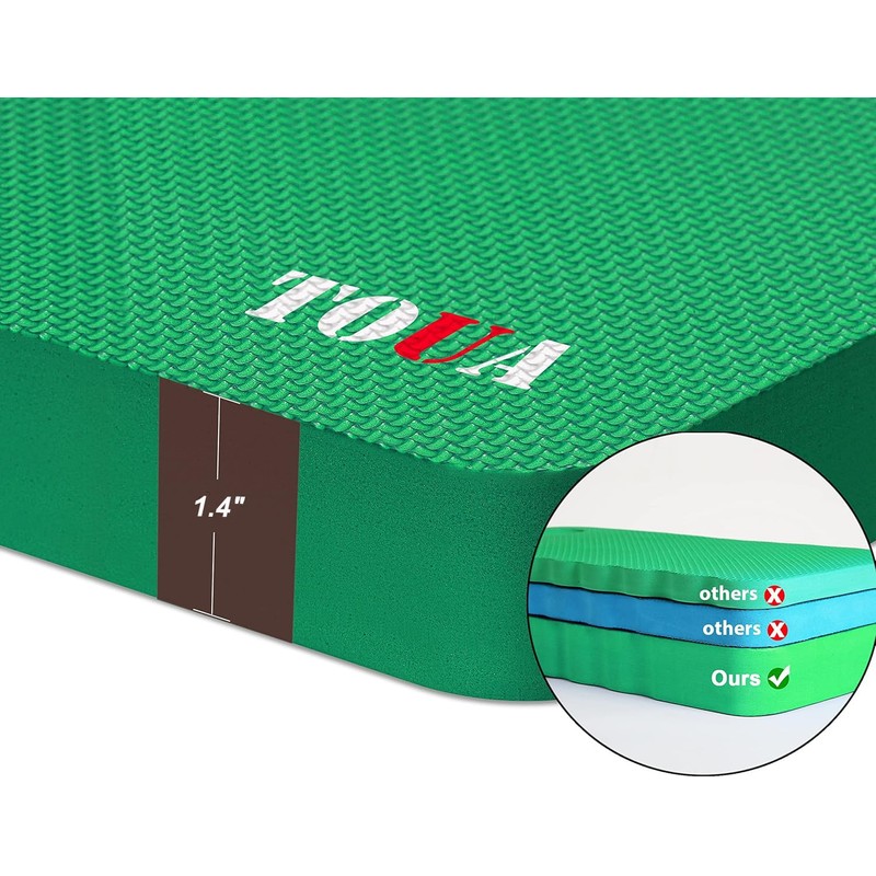 Kneeling Pad Thick Extra Large High Density Foam Comfort for