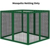 Gazebo Universal Replacement Mosquito Netting, 10'x10' Gazebo Netting Outdoor, 4-Panel