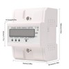 GothicBride Digital Electricity Meter, 3 Phases, 4 Conductors, Electricity Meter,