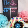 Cohas Baby Gender Reveal Voting Board with Basic Theme and