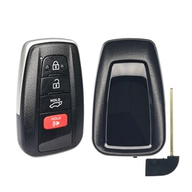 Smart Key Fob Keyless Entry Remote Replacemen Fit for Toyota RAV4 Highlander 2019 2020 2021 2022 2023 FCC ID:HYQ14FBC 8990H-0R030 8990H-0E020 Car Key Remote Control 4 Buttons 231451-0351 314.3MHz