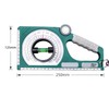 Inclinometer Multifunctional Bubble Level Angle Meter Clear Scale High Strength