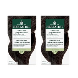 HERBATINT, Coloración Permanente para Cabello en Gel - color CASTAÑO OSCURO 3N - 170 ml - Sin Amoníaco - 100% Cobertura de Canas - para Pieles Sensibl