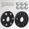 Haiouus 00762215 Ro-tary Cutter Flex Coupler Rubber Pad/Disc Kit, Compatible