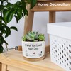 ROXMART I Wish You Lived Next Door Gifts Plant Pots