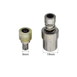 Trimming Shop 10mm Mushroom Stud Die for Universal Green Hand Press Machine, Fixing and Fastening Clothes, Fabrics, Leather, Arts Crafts, DIY Projects, Leathercrafts