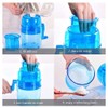Home Mini Hand Crank Manual Ice Crusher Shaver Kids Shredding
