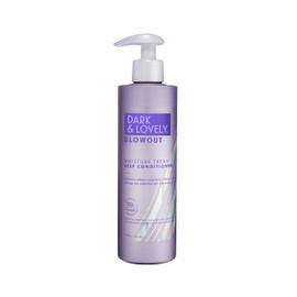 SoftSheen-Carson Dark and Lovely Blowout Moisture Hair Mask & Deep Treatment Conditioner with Castor Oil, For All Hair Types Including Curly, 12 fl oz