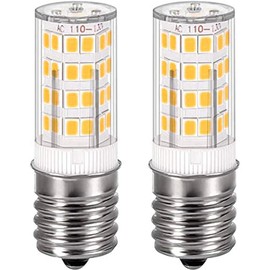 SZHZBZW E17 Led Bulb Kei 125V 40W Equivalent Microwave Oven Light Appliance Bulbs Non-Dimmable Warm White 3000K 2 Pack