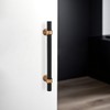 KOMOTIA 10 Pack 5 Inch Cabinet Pulls knurled Matte Black