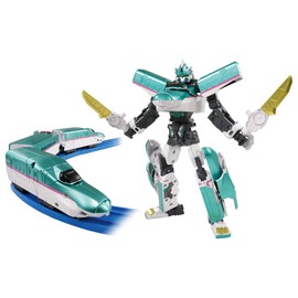Plarail Shinkansen Transforming Robot Shinkalion Z E5 Hayabusa Green