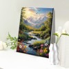 JOOZ Mountain Paint by Numbers for Adults with Easel Landscape