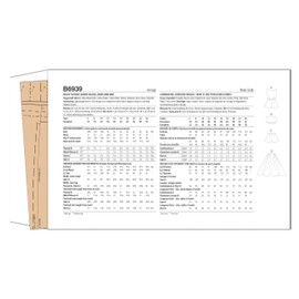 Butterick Misses' 1950's Vintage Playsuit, Midriff Blouse, Shorts and Skirt Sewing Pattern Kit, Design Code B6939, Sizes 16-18-20-22-24