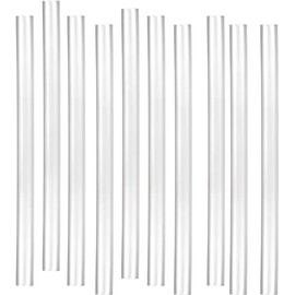 Extra Wide Milkshake Smoothie Drinking Straws (300, Clear)