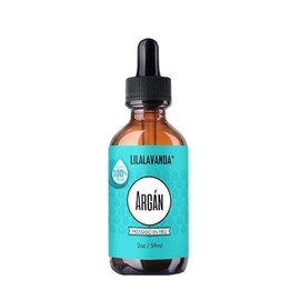 LilaLavanda - Aceite de Argán Puro de Marruecos - Nutre y Suaviza Piel y Cabello - Uso Facial y Capilar - 100% Virgen y Prensado en Frío - 59 ml