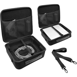 Klawdsky Case for Starlink Mini, Portable Travel Carrying Case for Starlink Accessories, Stand, Power Adapter, and Cables – Ideal for Camping and Outdoor Use (Case Only)