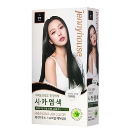 Jenny House Premium Hair Color 6 Colors for dyeing + gray hair cover / 제니하우스 프리미엄 헤어컬러 6 Colors 염색+새치커버용