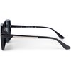 styleBREAKER 09020140 Women's Butterfly Sunglasses with Large Rectangular Polycarbonate Lenses