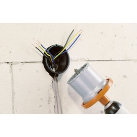 wolfcraft Drill Bit Set Carbide Coated 6-Piece I 3478000 I For Masonry and Stone, Diameter 33-83 mm, Cutting Depth 55 mm