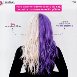 RBL Tinte Rbl Fantasía Violeta Eléctrico Tubo 90gr