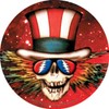 C&D Visionary Licenses Products Grateful Dead Uncle Sam Head Sticker