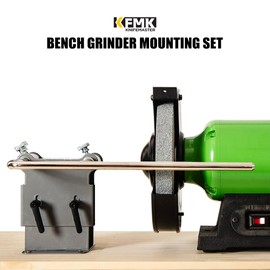 KFMK Bench Grinder Mounting Set for Tormek, KFMK Sharpening Jigs, Supporting Arm for Sharpening System, Bench Grinder Universal Support for Sharpening Jigs
