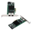 Network Card PCIE X4 Rj45 10/100/1000Mbps Gigabit Dual Port Electric