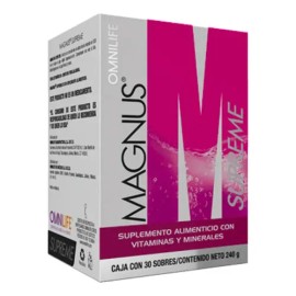 Adios Flojera - Maxima Energia Con Magnus Supreme 30 Sobres                                                                                           