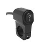 Baceyong Headlight Kill Switch, Motorcycle Ignition Switch Black ABS Headlight