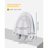 BougeRV White Solar Double Cable Entry Gland Box, RV roof