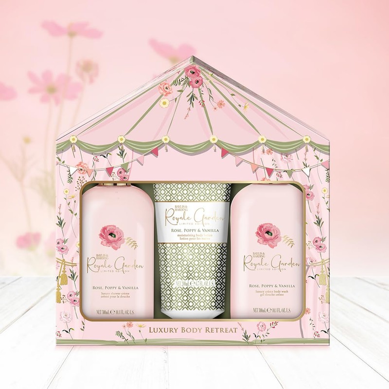 Baylis & Harding Royale Garden Rose, Poppy & Vanilla Luxury