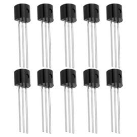 The Lord of the Tools 10pcs J201 50MA 40V JFET N Channel Transistor TO-92 for High Input Impedance Audio Amplifier Circuits
